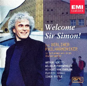 Pochette Welcome Sir Simon! Die Berliner Philharmoniker in Aufnahmen mit ihren Chefdirigenten