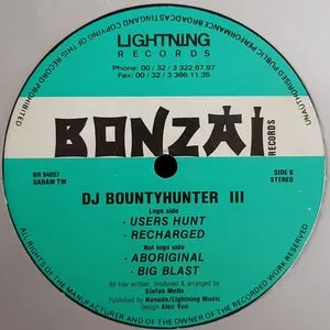 Pochette de III de DJ Bountyhunter