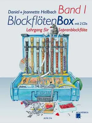 Pochette de Blockflöten Box Band 1 de Daniel Hellbach - Jeannette Hellbach