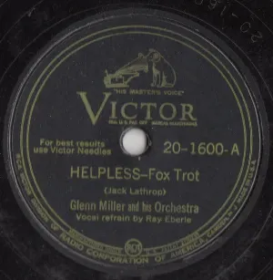 Pochette de Helpless / When Johnny Comes Marching Home de Glenn Miller and His Orchestra