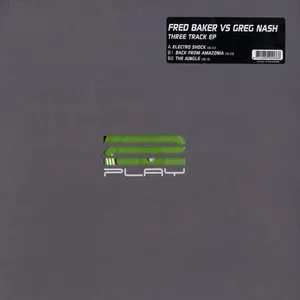 Pochette de Three Track EP de Fred Baker