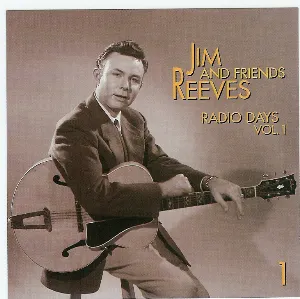 Pochette de Radio Days, Volume 1 de Jim Reeves