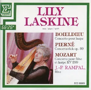 Pochette Boieldieu: Concerto pour harpe / Pierné: Concertstück, op. 39 / Mozart: Concerto pour flûte et harpe, KV 299