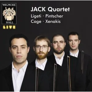 Pochette Ligeti / Pintscher / Cage / Xenakis