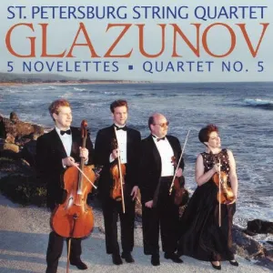 Pochette de 5 Novelettes / Quartet no. 5 de Alexander Glazunov