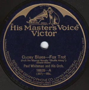 Pochette de Gypsy Blues / When Buddha Smiles de Paul Whiteman and His Orchestra