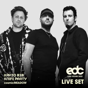 Pochette de Kayzo b2b Knife Party at EDC Las Vegas 2021: Bass Pod Stage de Knife Party - Kayzo