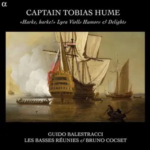 Pochette de « Harke, harke! » Lyra Violls Humors & Delights de Les Basses Réunies - Bruno Cocset