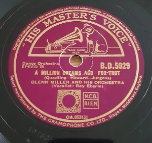 Pochette de A Million Dream Ago / Starlit Hour de Glenn Miller and His Orchestra