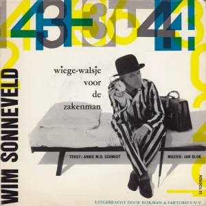 Pochette de Wiege-walsje voor de zakenman de Wim Sonneveld