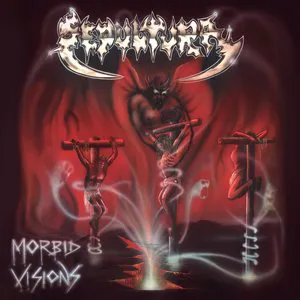 Pochette Morbid Visions / Bestial Devastation