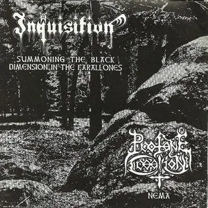 Pochette de Summoning the Black Dimension in the Farallones / Nema de Inquisition