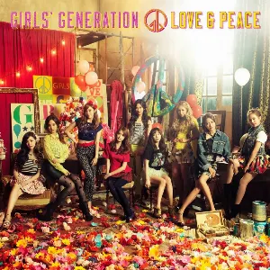 Pochette de LOVE&PEACE de Girls’ Generation