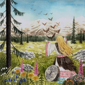Pochette de The flight de Rúnahild