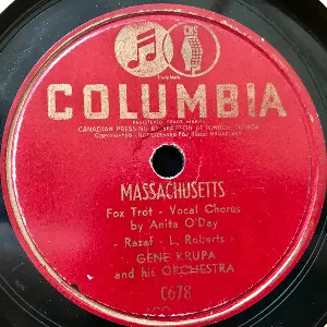 Pochette de "Murder", He Says / Massachusetts de Gene Krupa and His Orchestra
