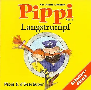 Pochette de Pippi Langstrumpf, Volume 4: Pippi & d'Seeräuber de Astrid Lindgren