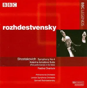 Pochette Symphony no. 4 / Katerina Ismailova Suite / Festive Overture