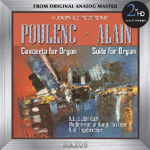 Pochette de Poulenc: Concerto for Organ / Alain: Suite for Organ de Jehan Alain - Francis Poulenc