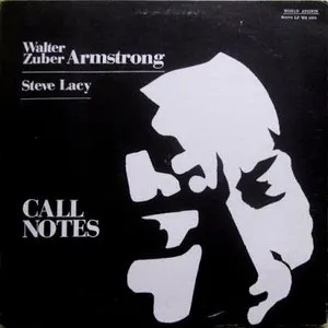 Pochette de Call Notes de Steve Lacy