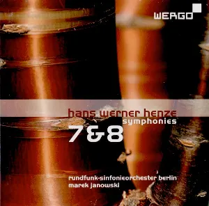 Pochette de Symphonies 7 & 8 de Rundfunk‐Sinfonieorchester Berlin - Hans Werner Henze - Marek Janowski
