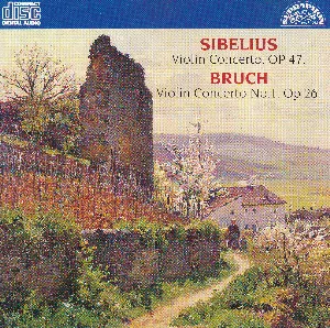 Pochette Sibelius: Violin Concerto, op. 47 / Bruch: Violin Concerto no. 1, op. 26