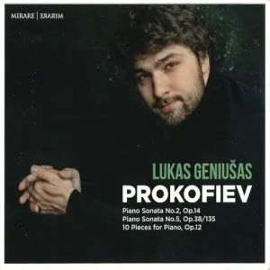 Pochette de Piano Sonatas Nos. 2 & 5; 10 Pieces for Piano de Sergei Prokofiev