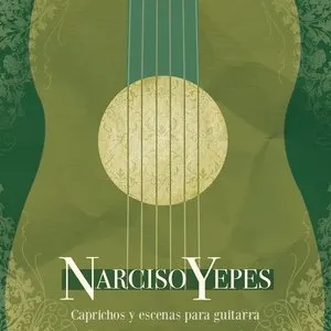Pochette de Caprichos y Escenas para Guitarra de Narciso Yepes