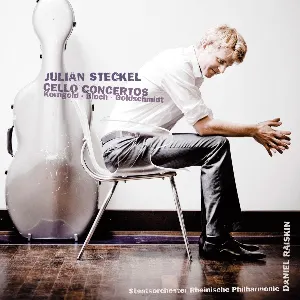 Pochette de Cello Concertos de Rheinische Philharmonie - Daniel Raiskin - Erich Wolfgang Korngold - Ernest Bloch