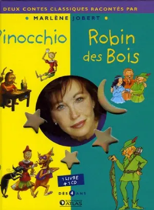 Pochette de Pinocchio / Robin des bois de Marlène Jobert
