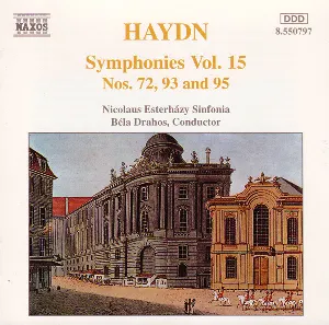 Pochette Symphonies, Volume 15: Symphonies nos. 72, 93 and 95
