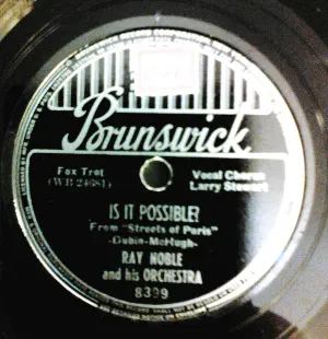 Pochette de Is It Possible? / Rendezvous Time in Paree de Ray Noble and His Orchestra