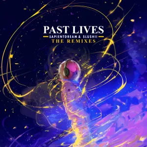 Pochette de Past Lives (the remixes) de Slushii