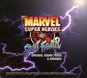 Pochette de Marvel Super Heroes VS. Street Fighter Original Sound Track & Arrange de Yuki Iwai