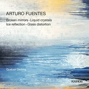 Pochette de Broken Mirrors / Liquid Crystals / Ice Reflection / Glass Distortion de Quatuor Diotima