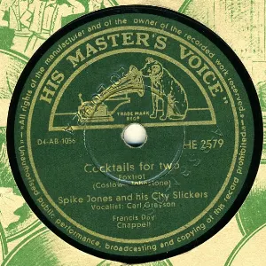 Pochette de Cocktails for Two / Chloe de Spike Jones and His City Slickers