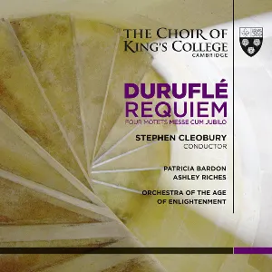 Pochette Duruflé Requiem, Four Motets, Messe Cum Jubilo