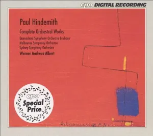 Pochette de Complete Orchestral Works de Sydney Symphony Orchestra - Paul Hindemith - Queensland Symphony Orchestra - Werner Andreas Albert - Melbourne Symphony Orchestra