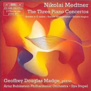 Pochette de The Three Piano Concertos de Nikolai Medtner