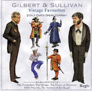 Pochette de Vintage Favourites de Arthur Sullivan - The D’Oyly Carte Opera Company - W.S. Gilbert