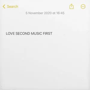 Pochette de Love Second Music First de Self Esteem