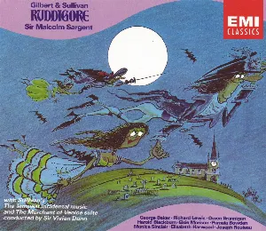 Pochette de Ruddigore / The Tempest / The Merchant of Venice Suite (feat conductor: Sir Malcolm Sargent, conductor: Sir Vivian Dunn) de Arthur Sullivan - W.S. Gilbert
