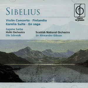 Pochette Violin Concerto / Finlandia / Karelia Suite / En saga