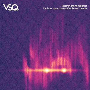 Pochette de Performs Sam Smith and Kim Petras' Unholy de Vitamin String Quartet