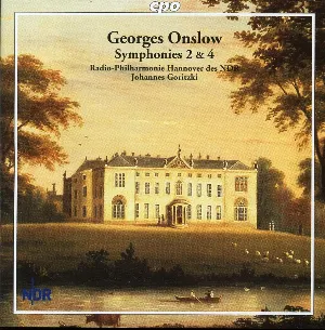 Pochette de Symphonies 2 & 4 de Johannes Goritzki - NDR Radiophilharmonie - George Onslow