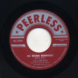 Pochette de Me están robando / El tejocote verde de Lola Beltrán