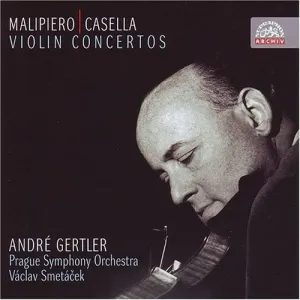 Pochette de Violin Concertos de Václav Smetáček - Symfonický orchestr hlavního města Prahy FOK - Alfredo Casella - Gian Francesco Malipiero