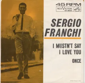 Pochette de Once de Sergio Franchi