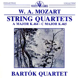 Pochette String Quartets: A major K. 464 / C major K. 465