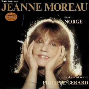 Pochette Jeanne Moreau chante Norge sur des musiques de Philippe-Gérard