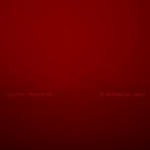 Pochette de Piano Music de Jürg Frey